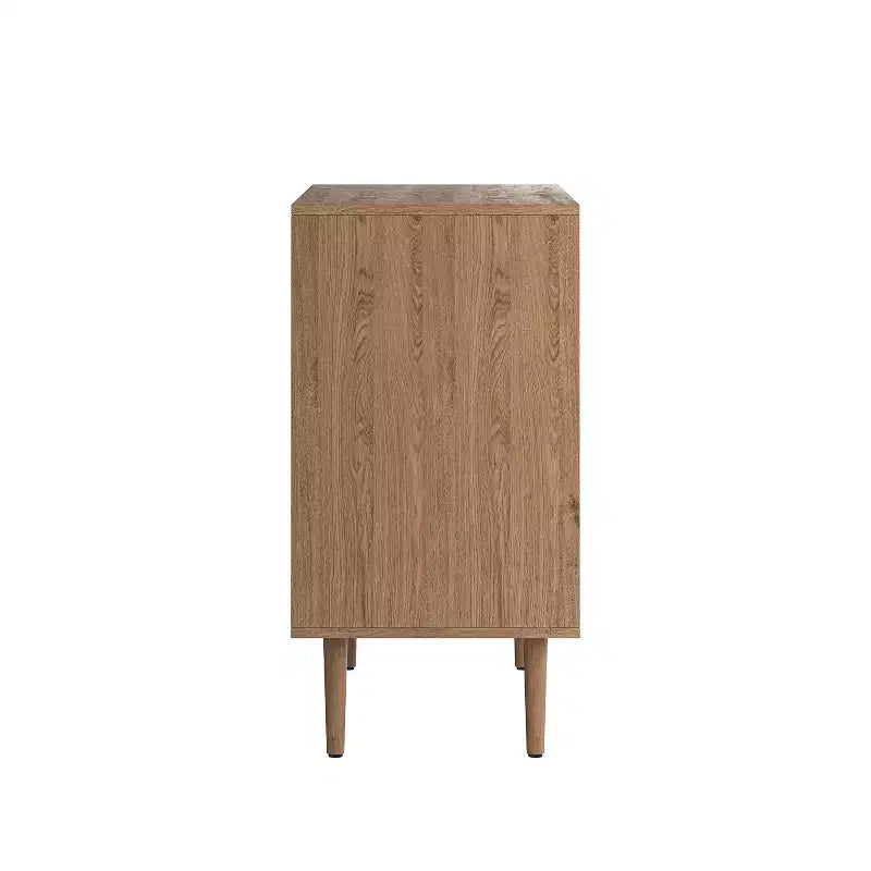 32" Tall 2-Door Accent Cabinet with 2 Adjustable Shelves