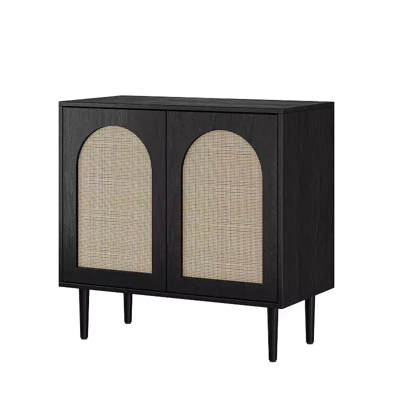 32" Tall 2-Door Accent Cabinet with 2 Adjustable Shelves