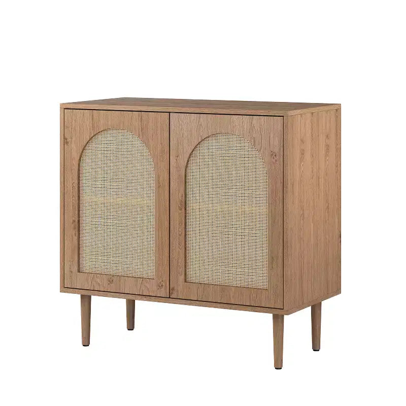 Norbert 32Tall+2-Door Accent Cabinet with 2 Adjustable Shelves|KARAT HOME