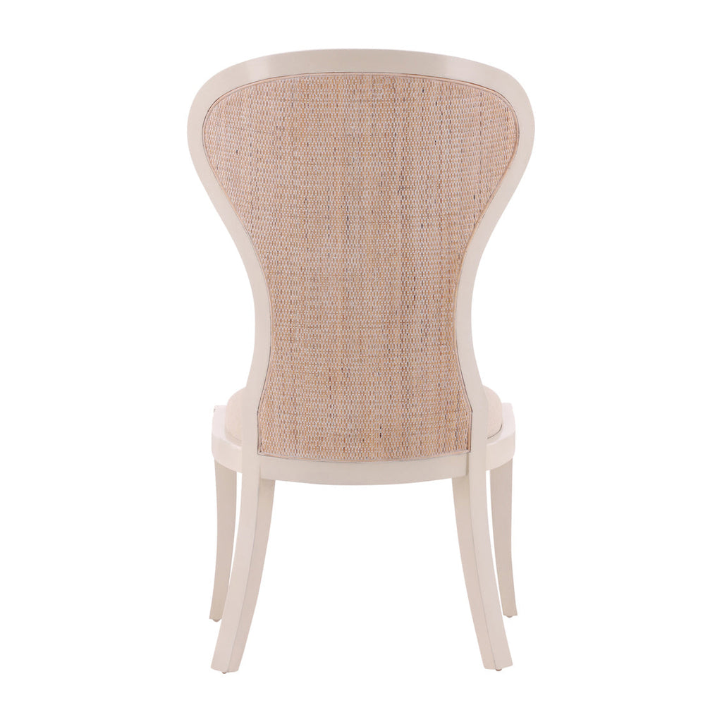 Cream Performance Fabric Side Chair