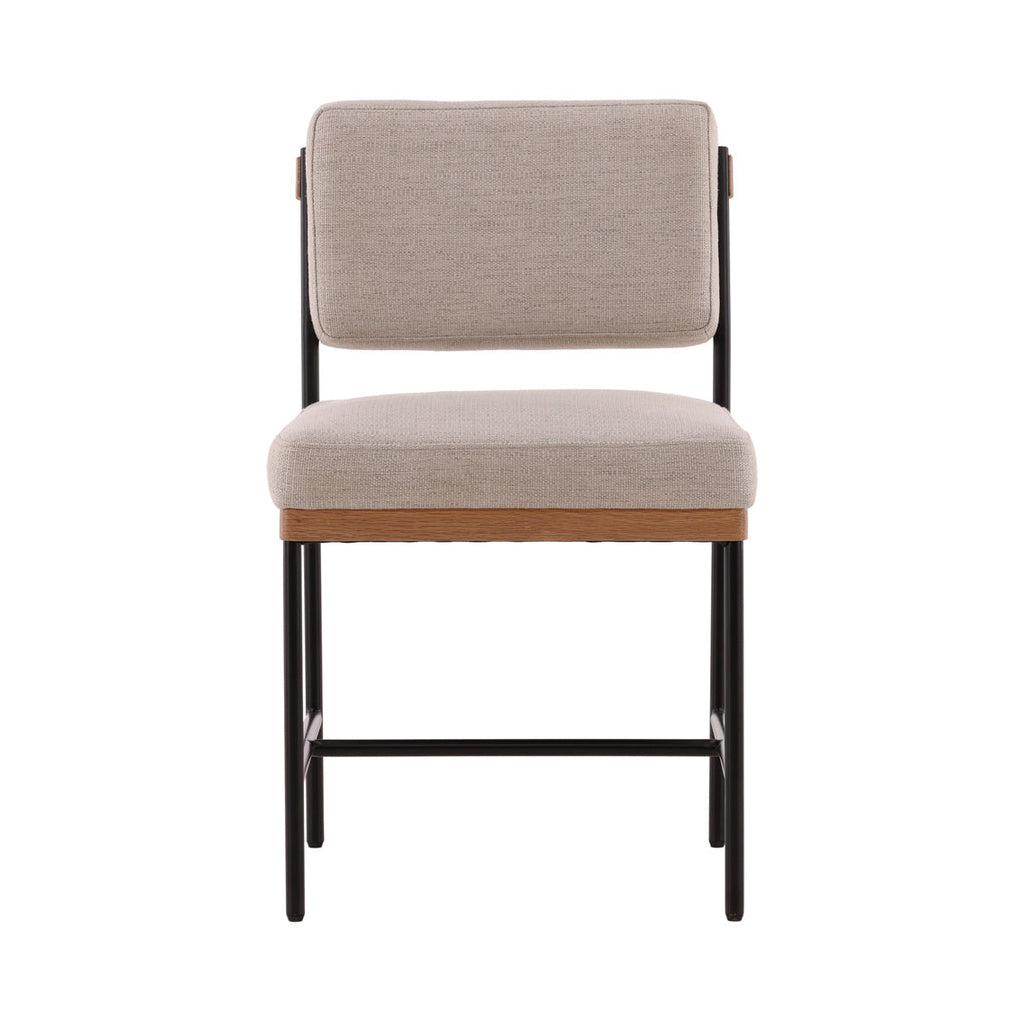 Cream Performance Fabric Side Chair
