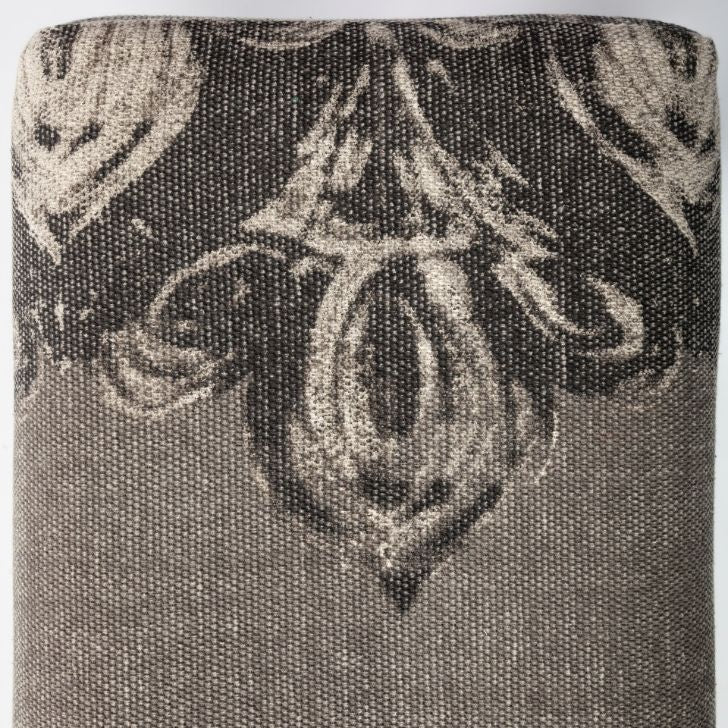 Grey Fabric Bedroom Bench