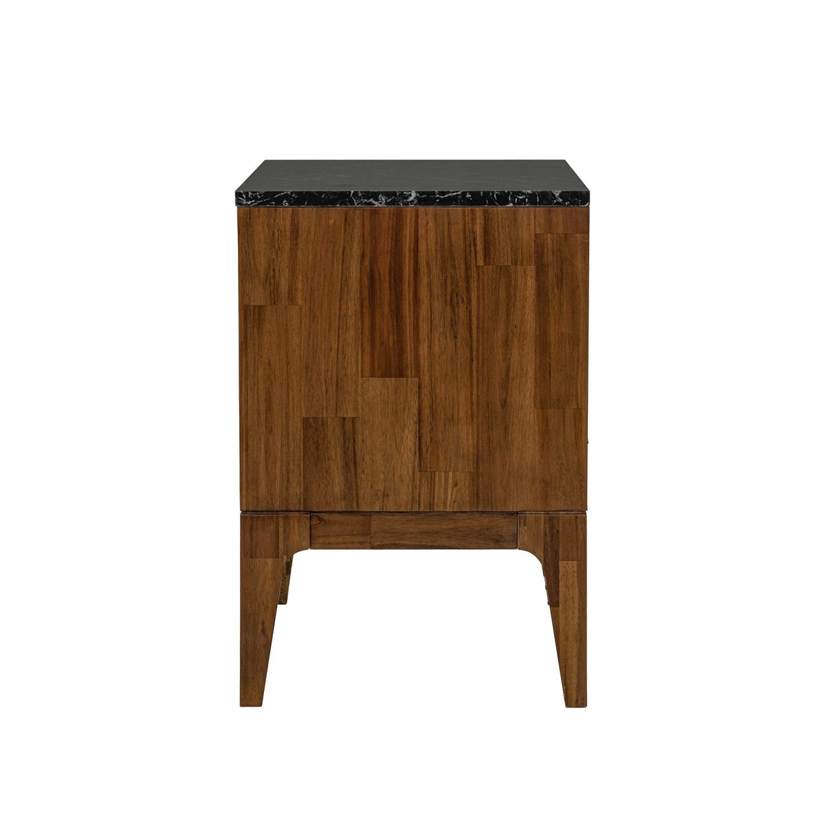One Drawer Wood Nightstand