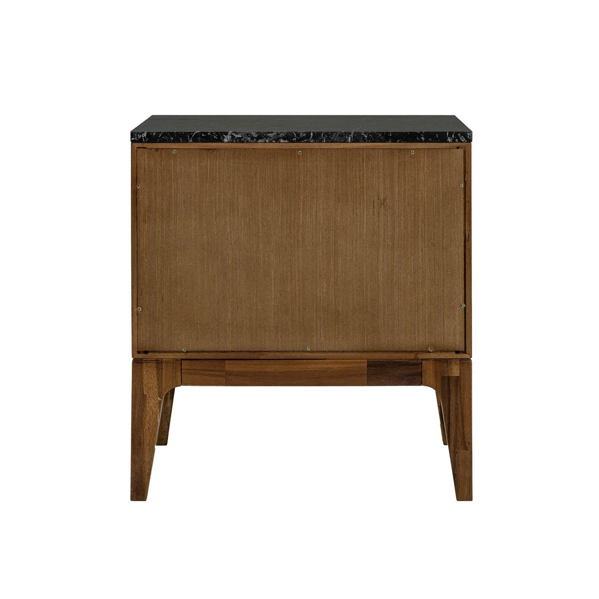 One Drawer Wood Nightstand