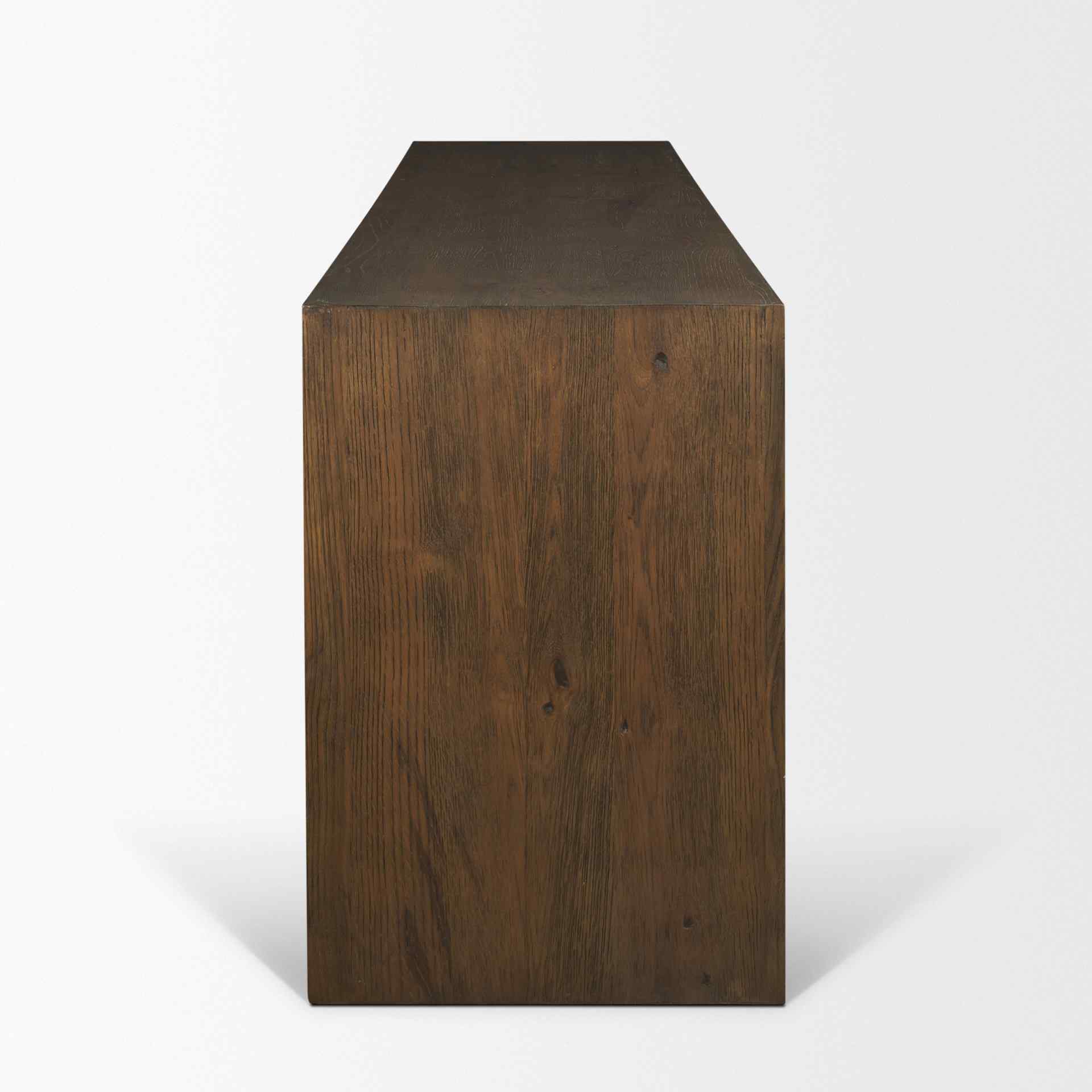 Four Doors Wooden Media Console