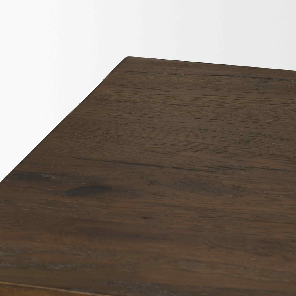 Four Doors Wooden Media Console
