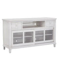 Wooden White Entertainment Console