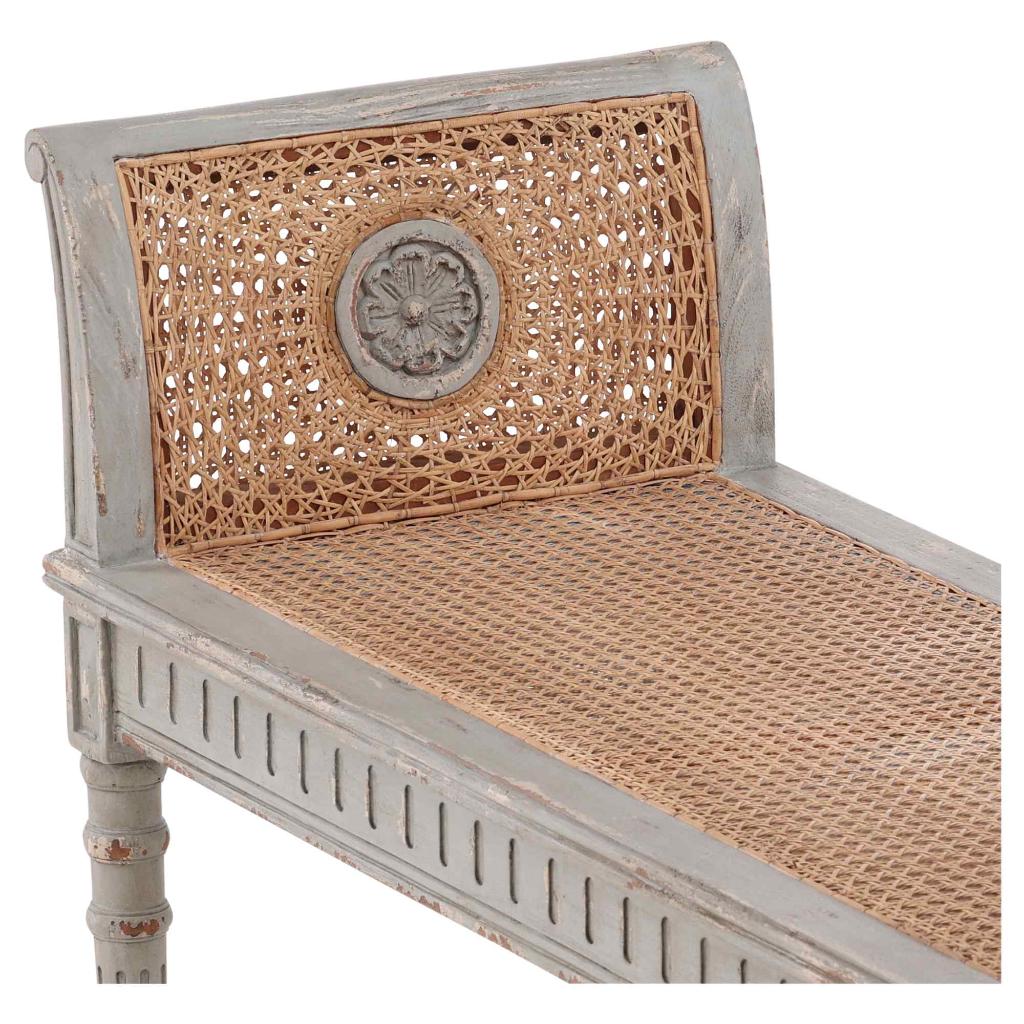 Hand-Carved Arms Bedroom Bench