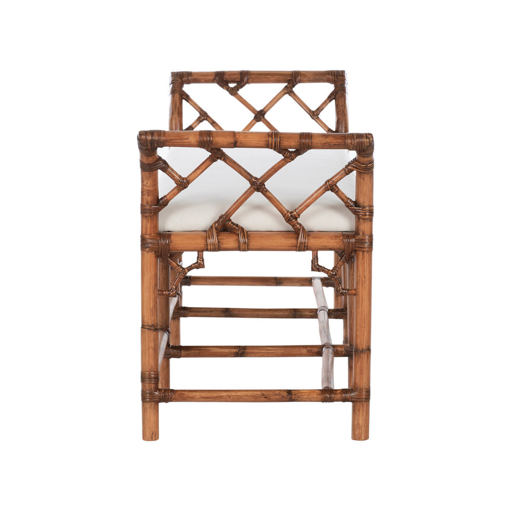 Bamboo Regency Rattan Bedroom Bench
