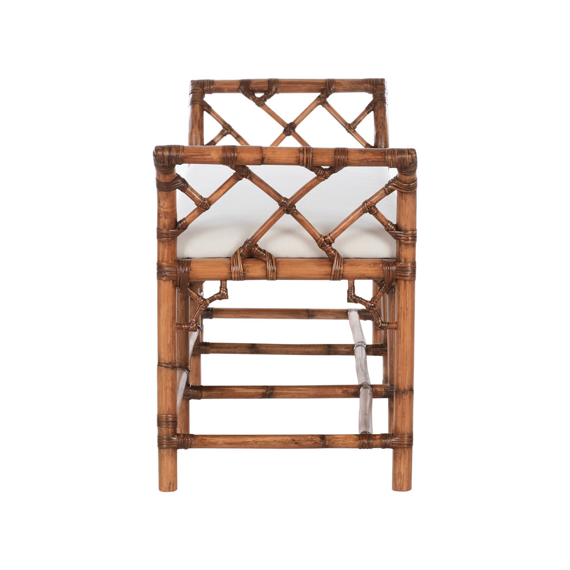 Bamboo Regency Rattan Bedroom Bench