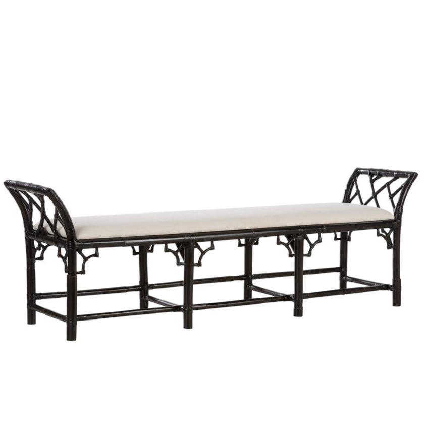 Bamboo Regency Rattan Bedroom Bench
