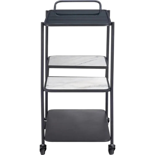 Black Bar Cart