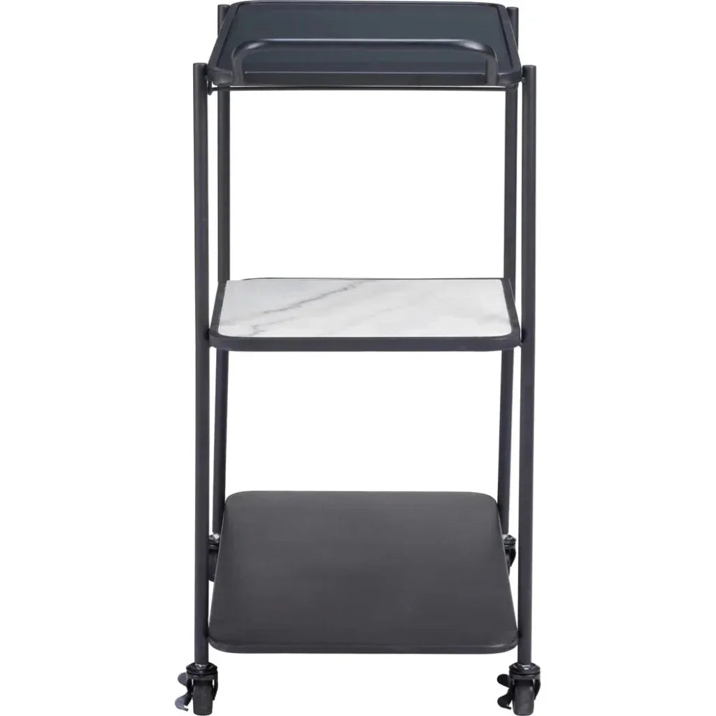 Black Bar Cart