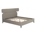 Grey Fabric Bed
