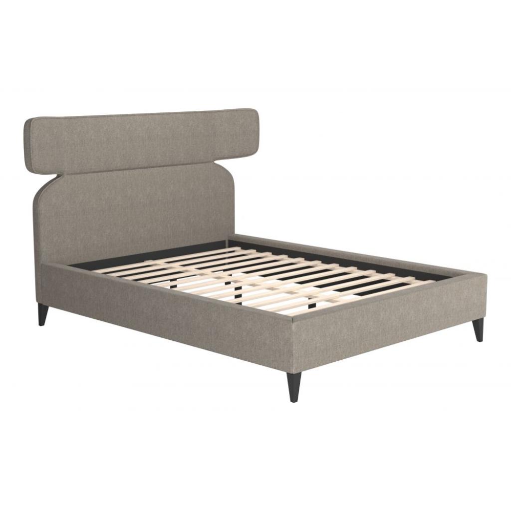 Grey Fabric Bed