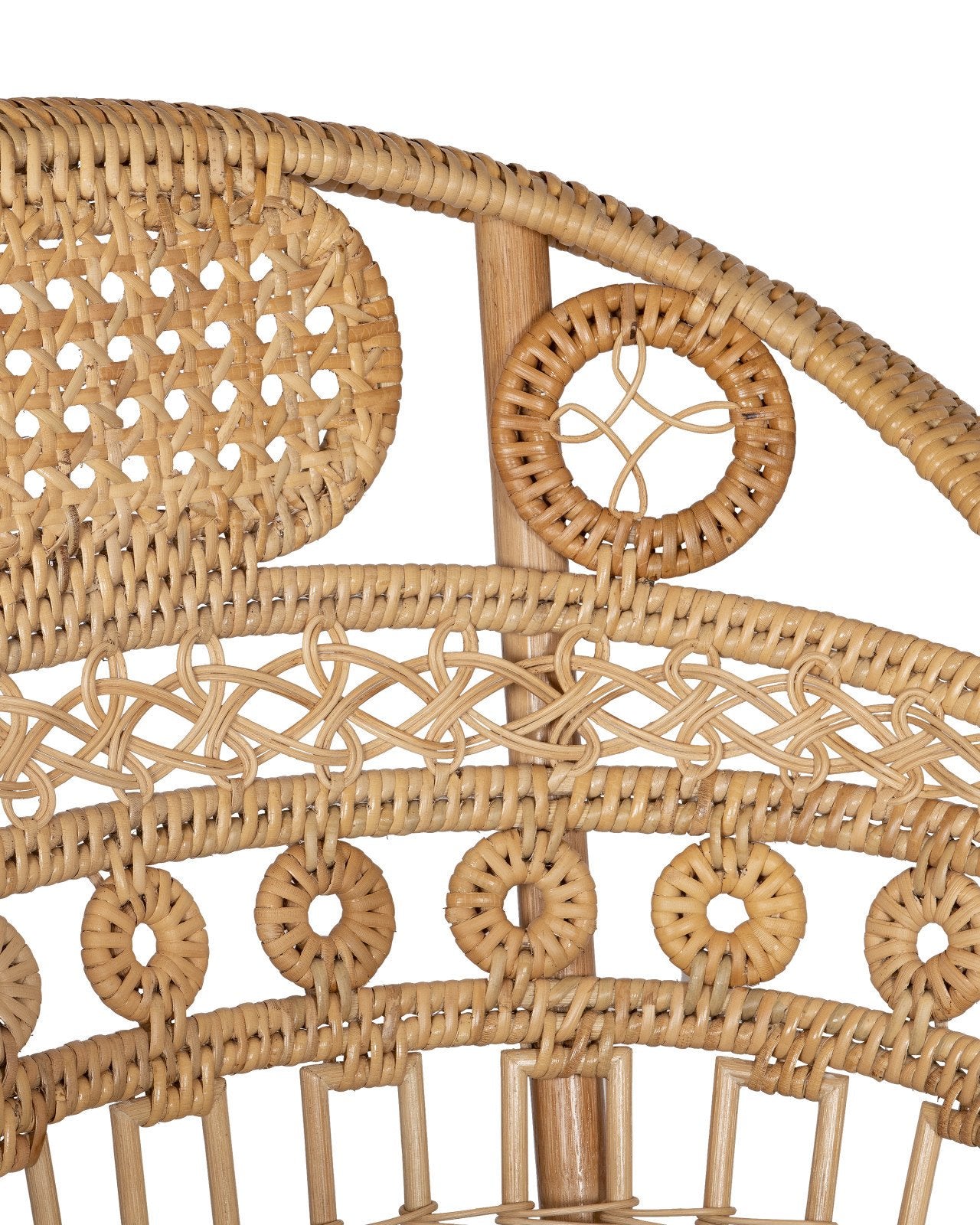 Natural Rattan Armchair