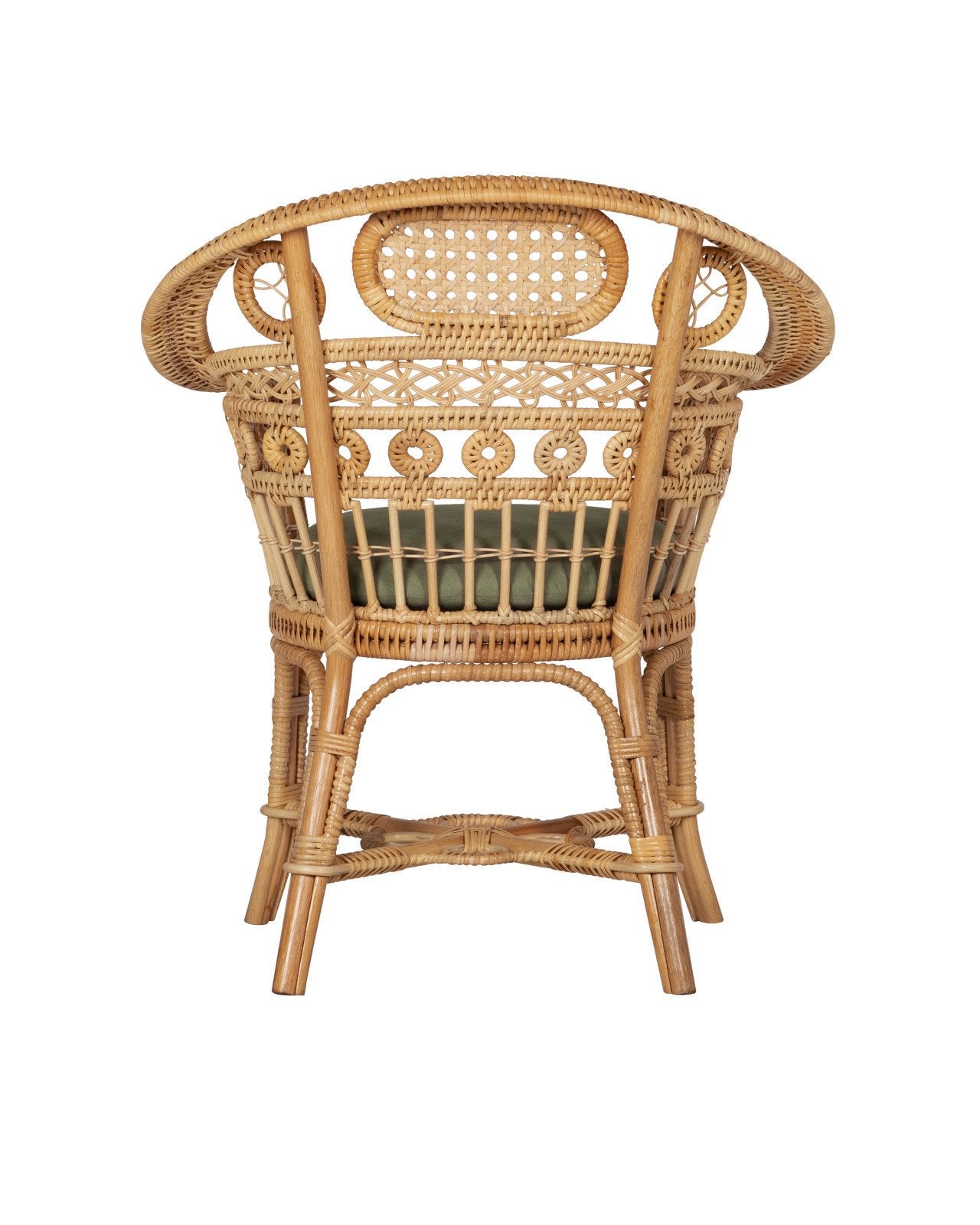 Natural Rattan Armchair