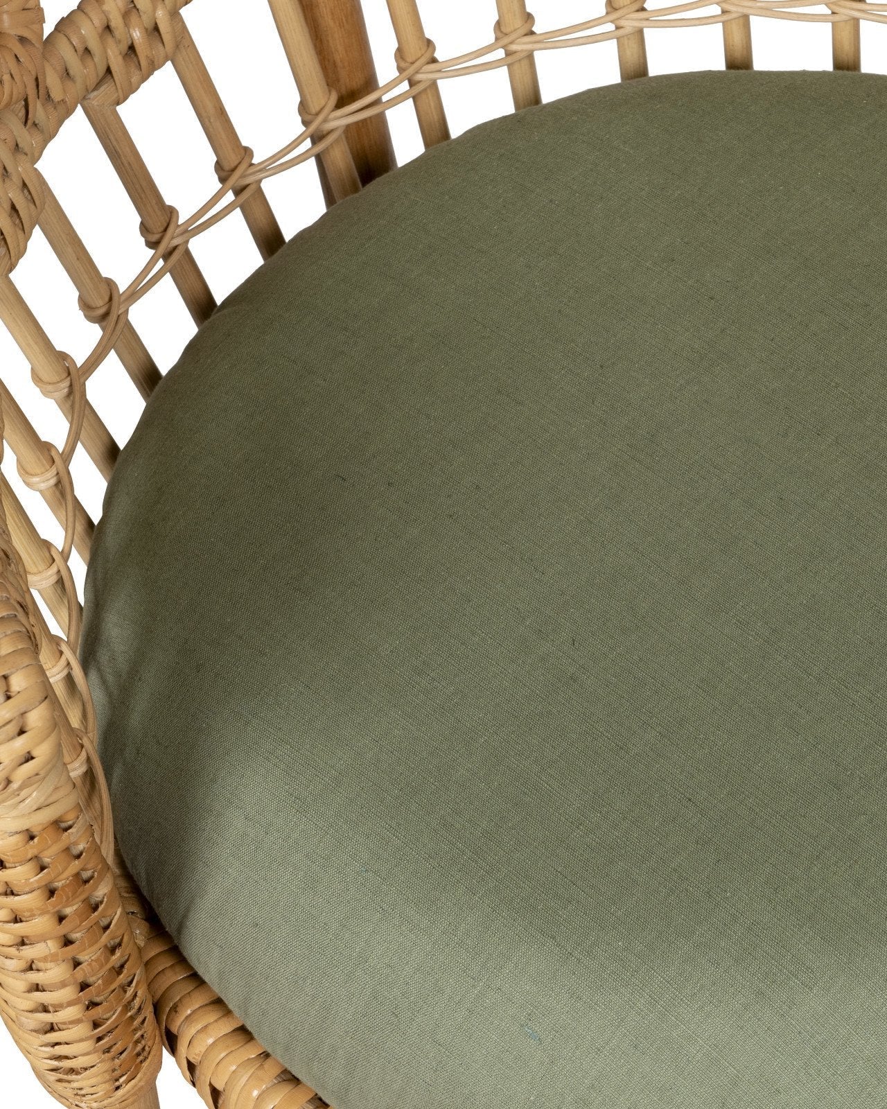 Natural Rattan Armchair
