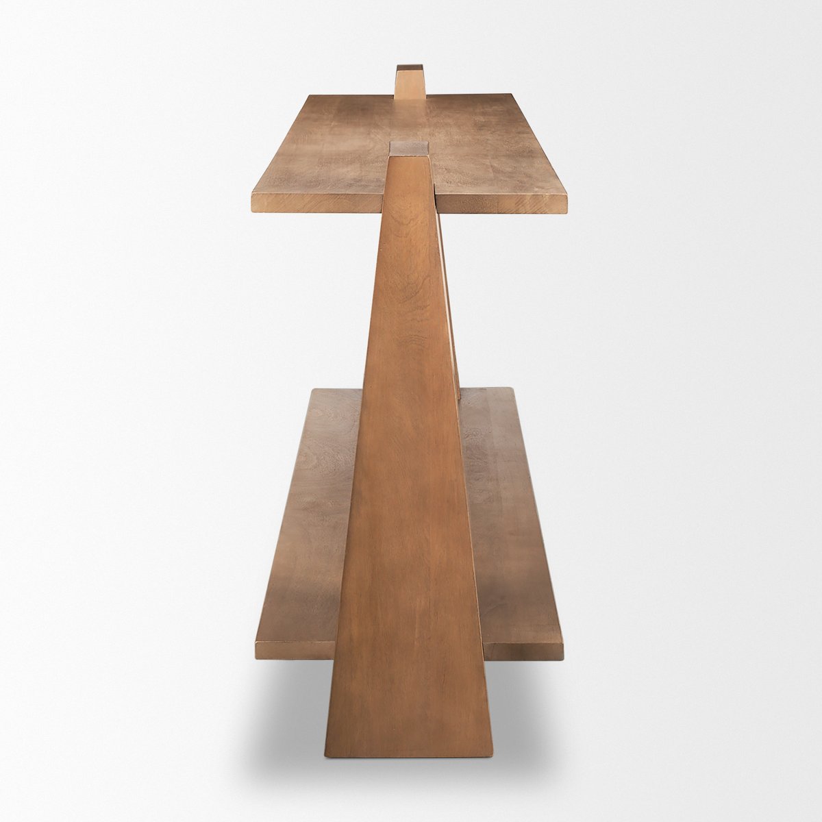 Wooden Rectangular Console Table