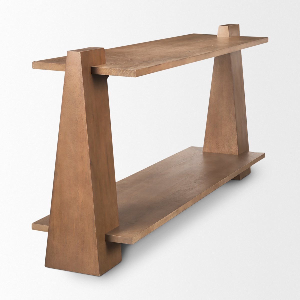 Wooden Rectangular Console Table