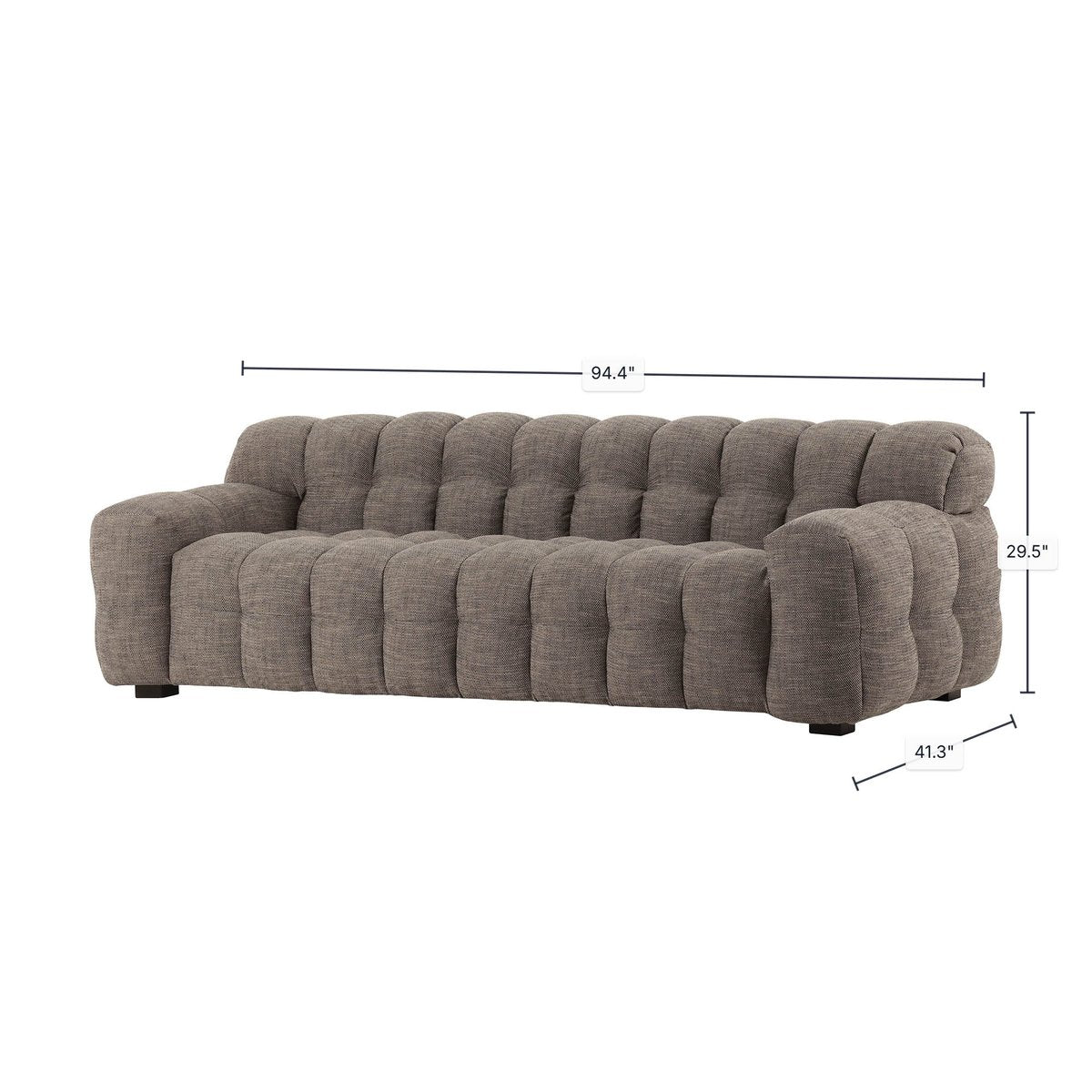 Grey Fabric Sofa