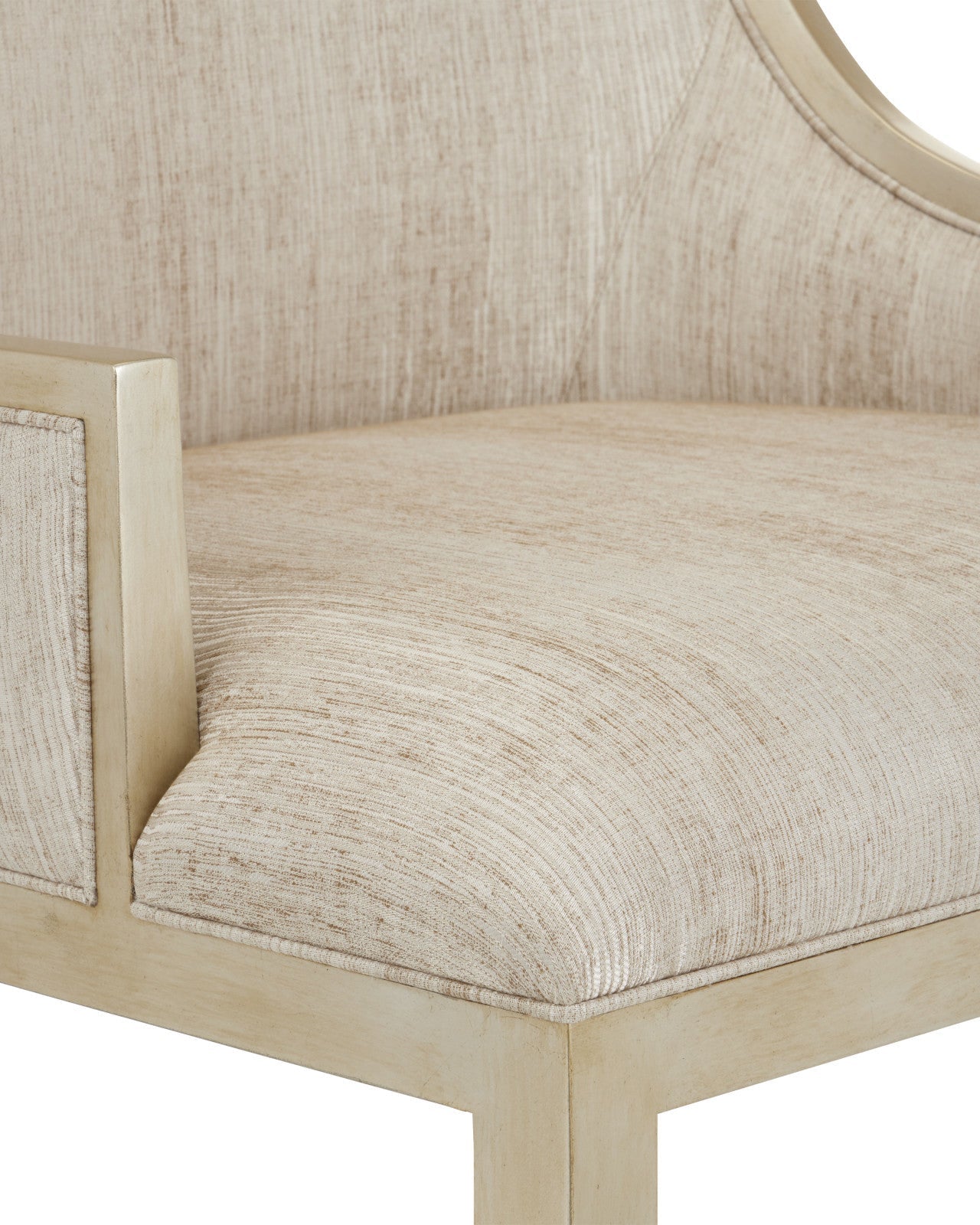 Fabric Wingback Armchair