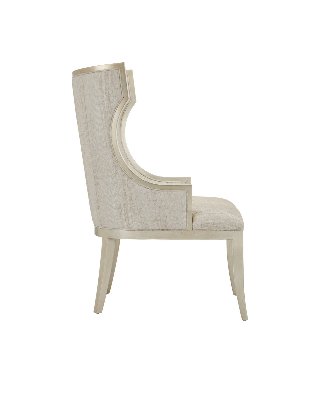 Fabric Wingback Armchair
