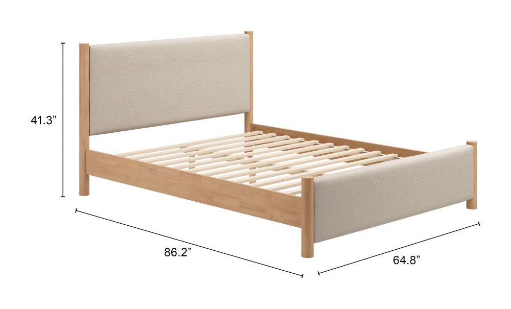 Textured Fabric Bed