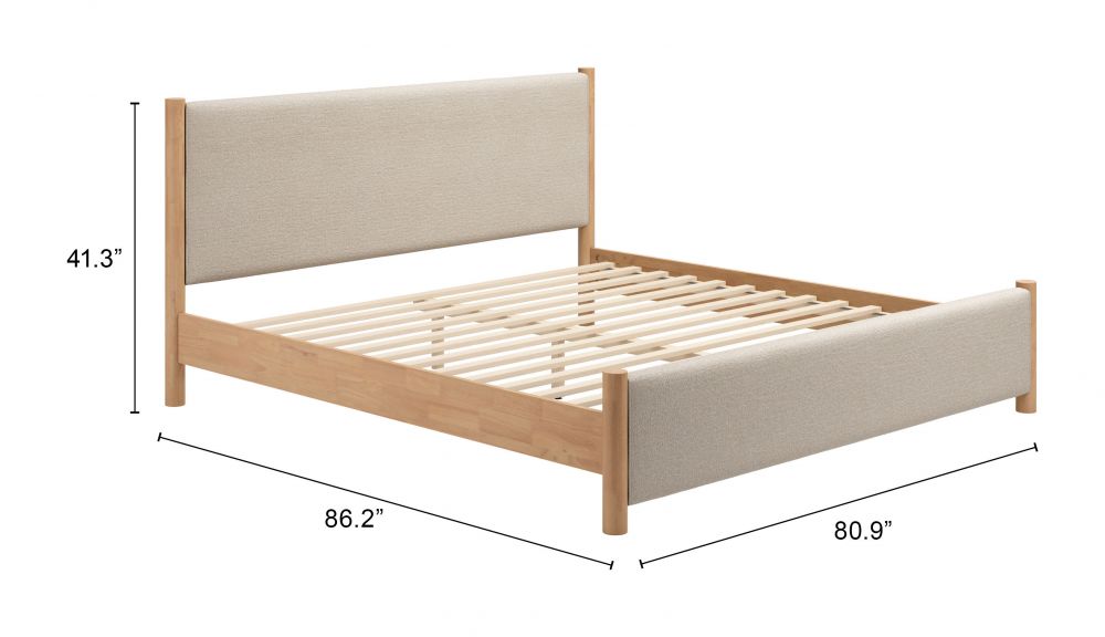 Textured Fabric Bed