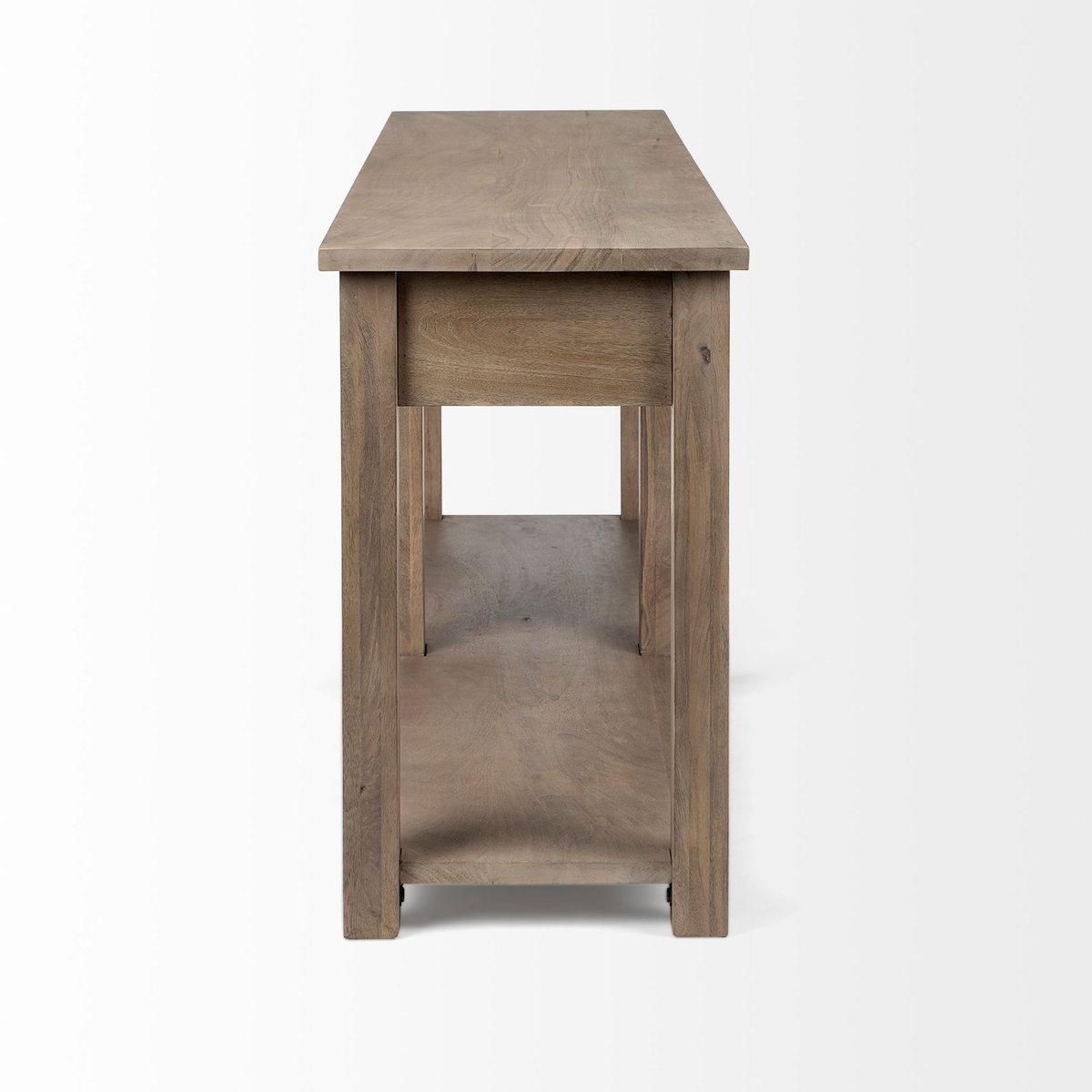 Four Drawers Wooden Console Table