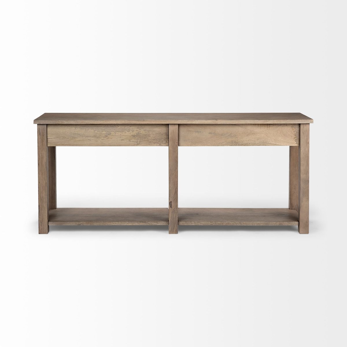 Four Drawers Wooden Console Table