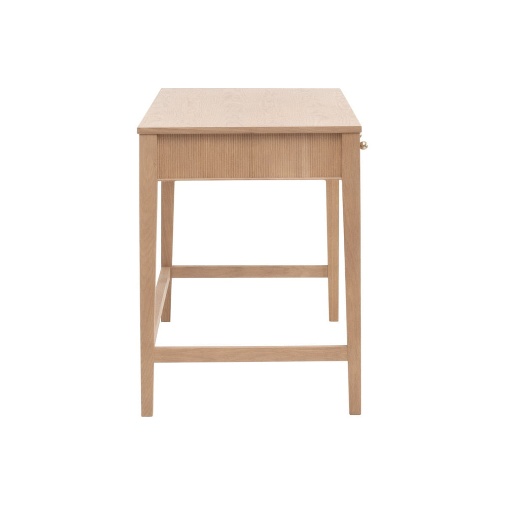 Three Drawers Wood Desk