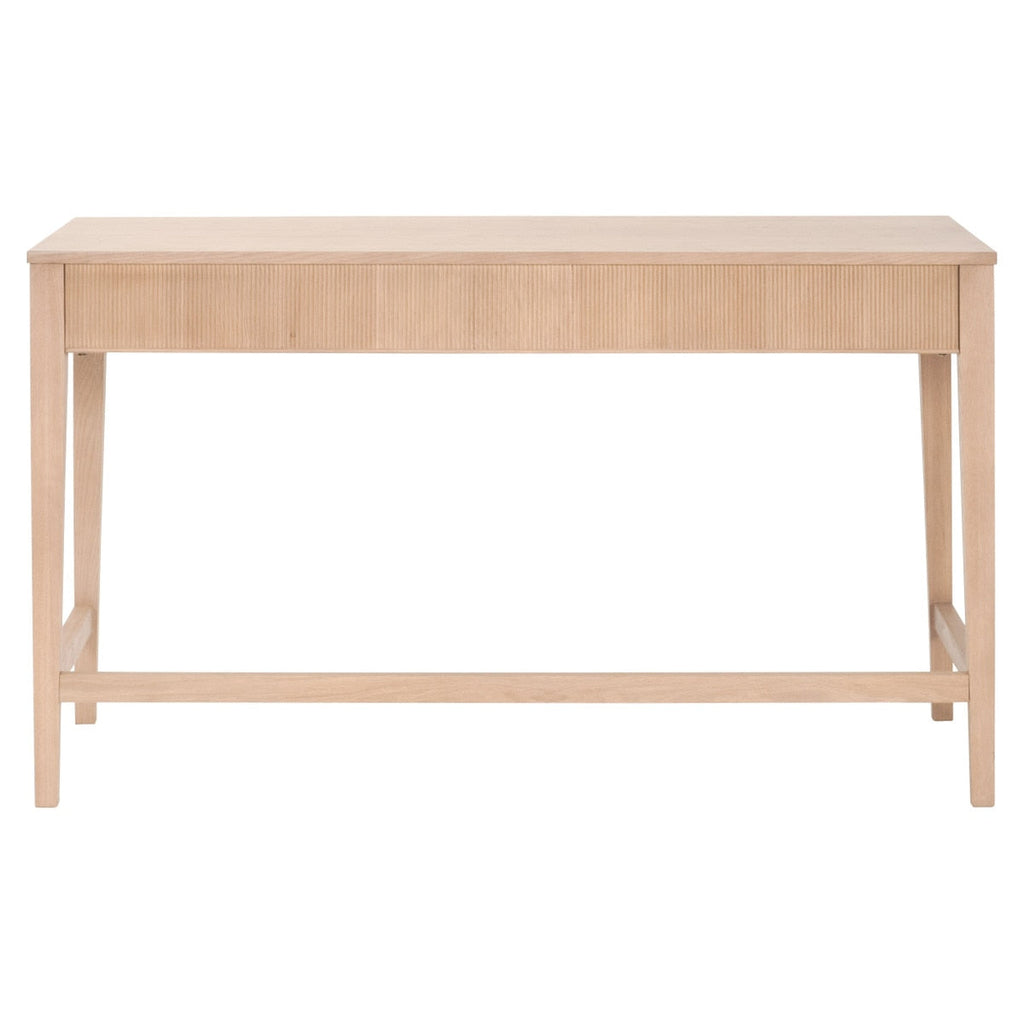 Three Drawers Wood Desk