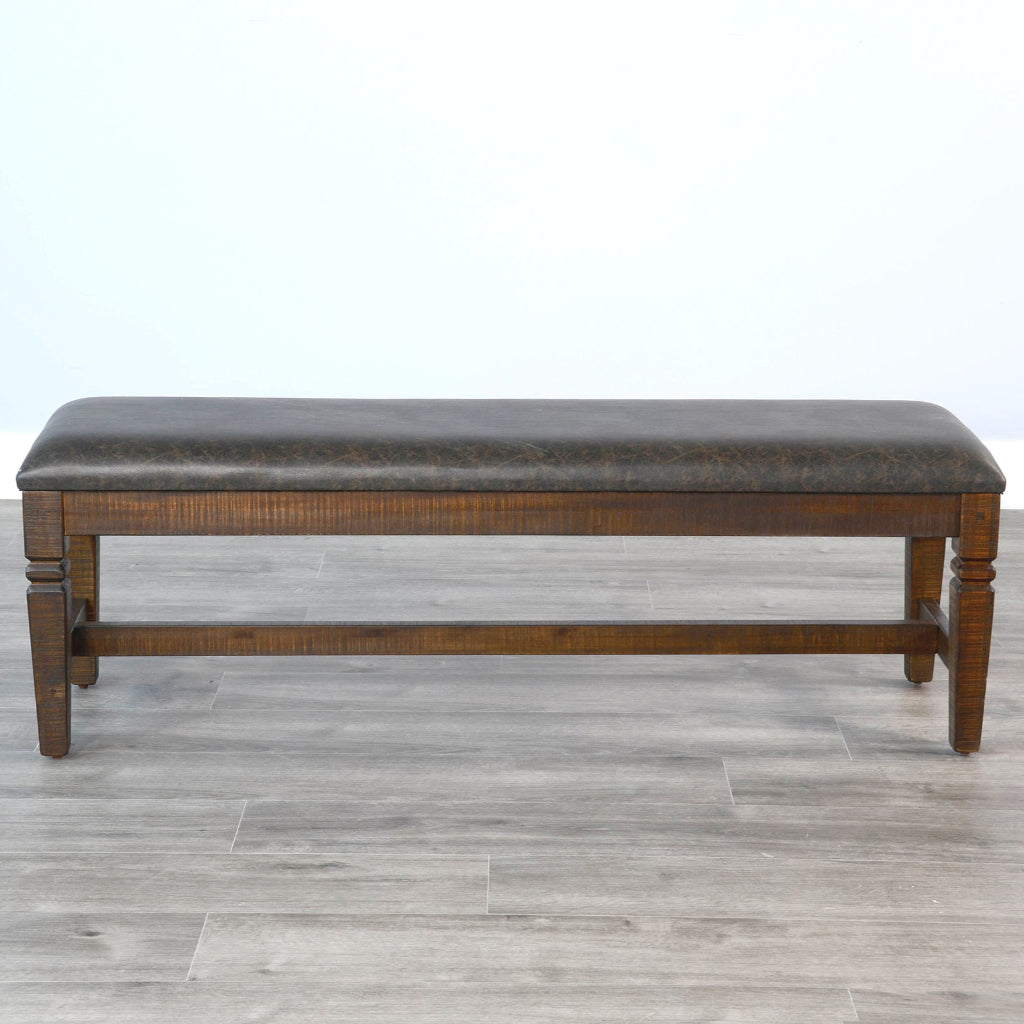 Leather Bedroom Bench