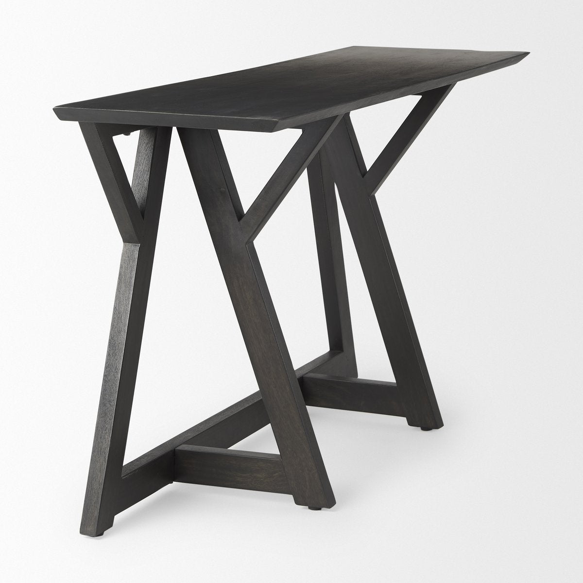 Wooden Rectangular Console Table