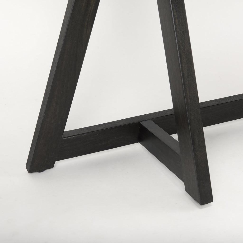 Wooden Rectangular Console Table