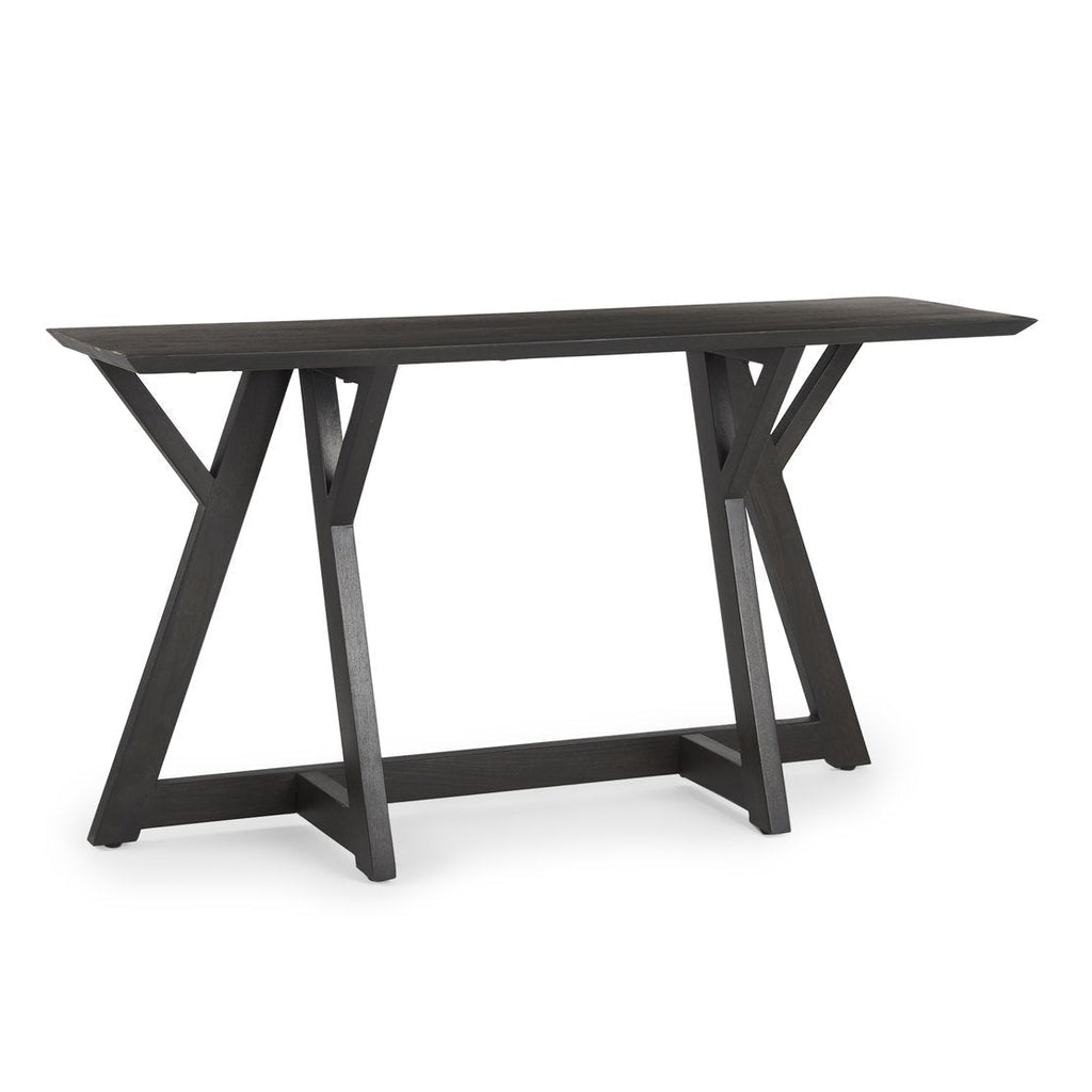 Wooden Rectangular Console Table
