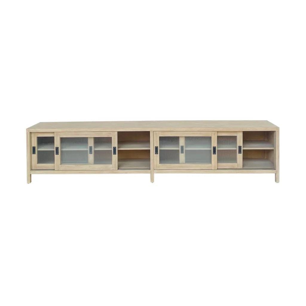 Sustainable Wooden Media Cabinet