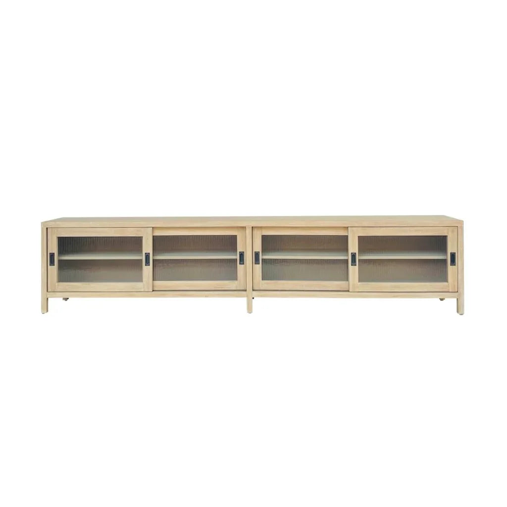 Sustainable Wooden Media Cabinet