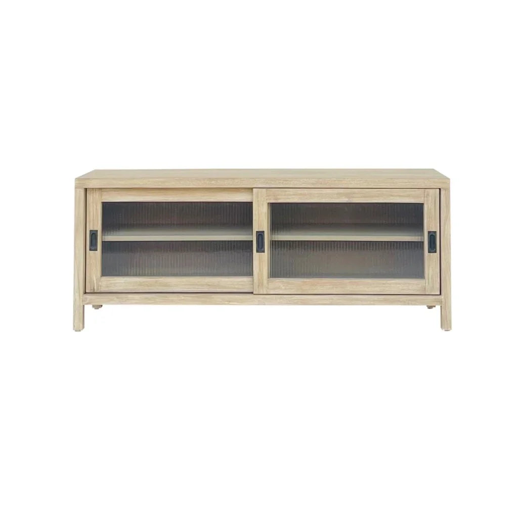 Sustainable Wooden Media Cabinet