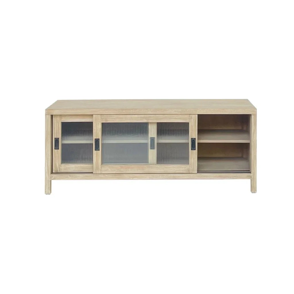 Sustainable Wooden Media Cabinet