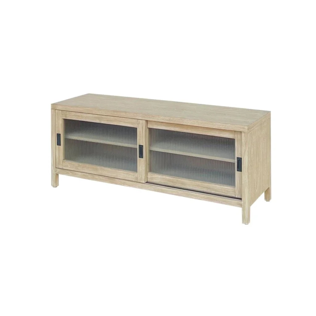 Sustainable Wooden Media Cabinet