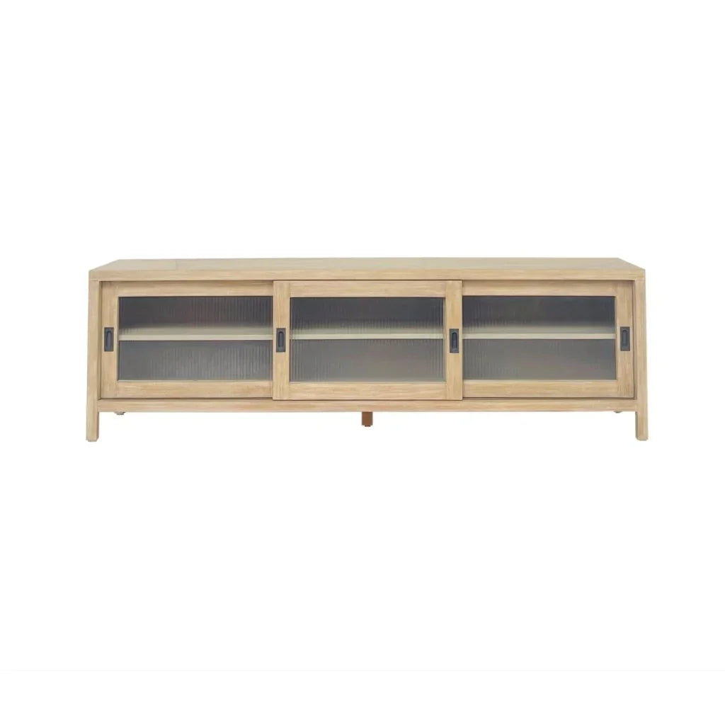 Sustainable Wooden Media Cabinet