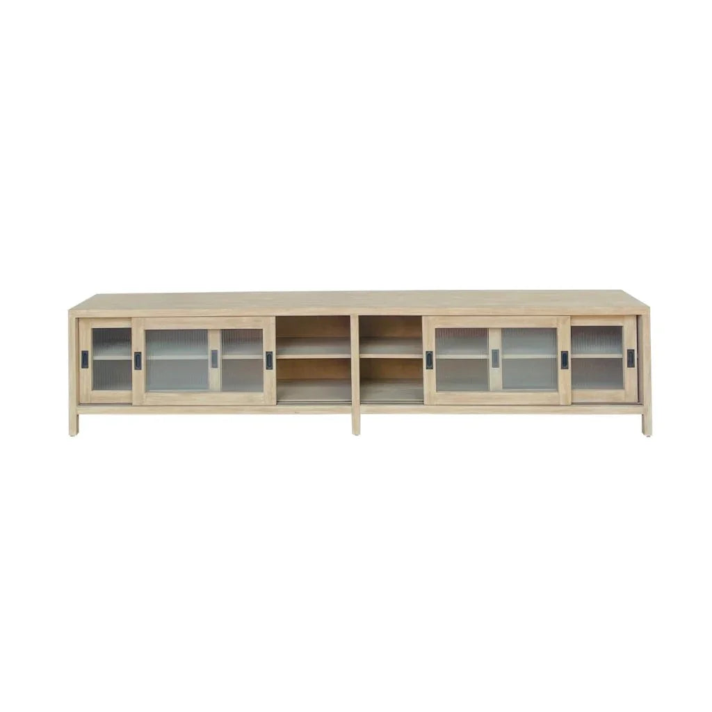 Sustainable Wooden Media Cabinet