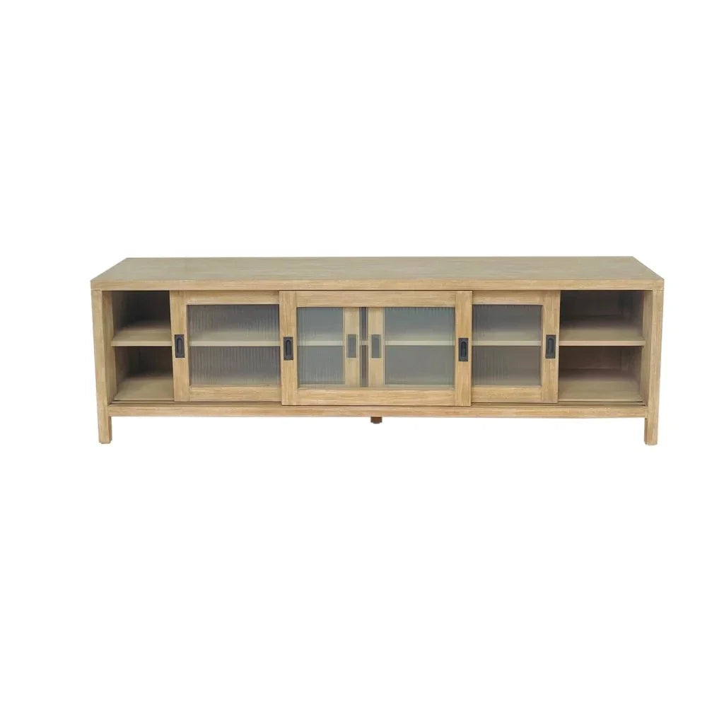 Sustainable Wooden Media Cabinet