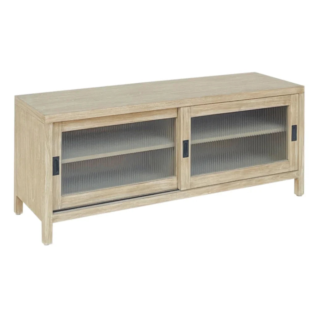 Sustainable Wooden Media Cabinet