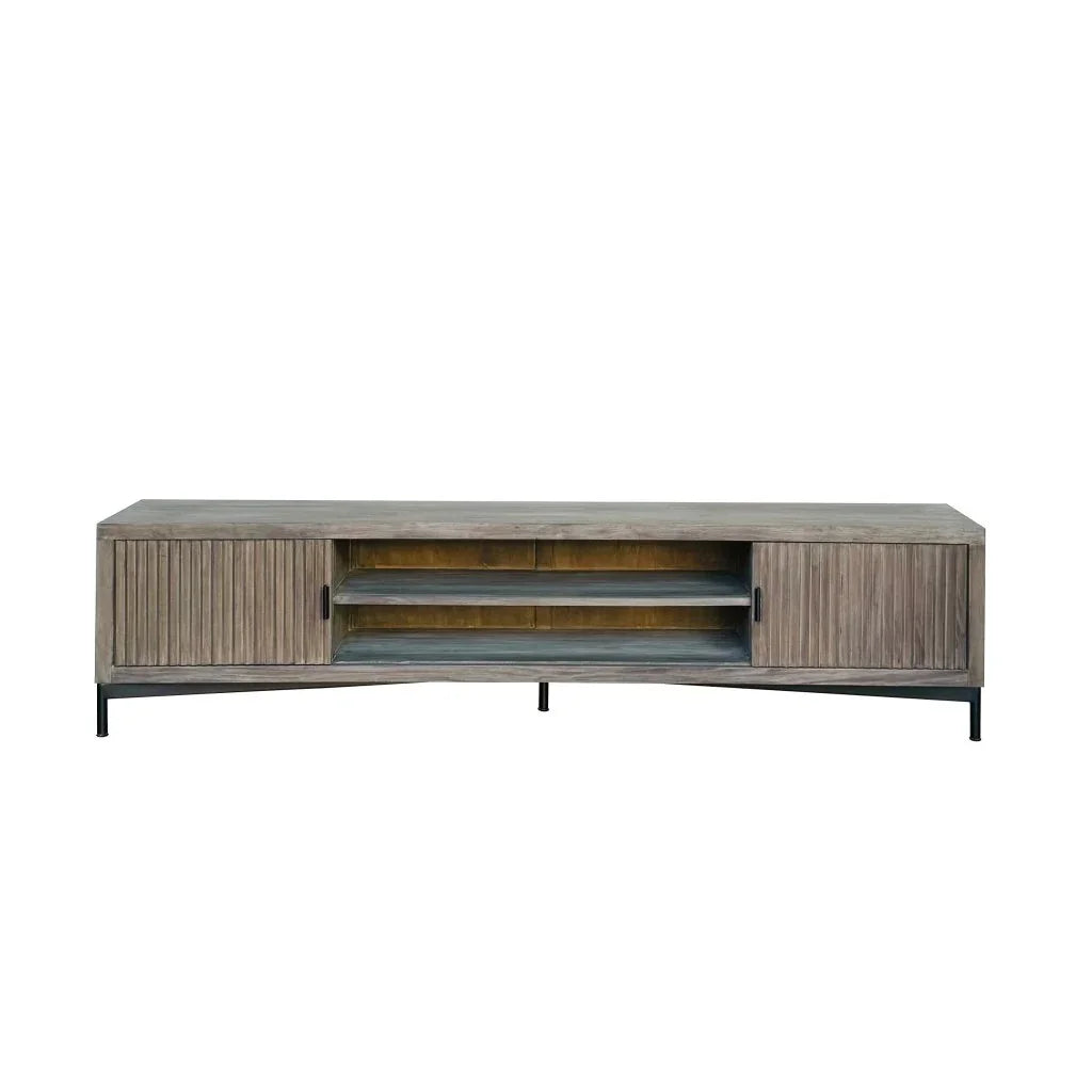 Sustainable Wooden Media Cabinet