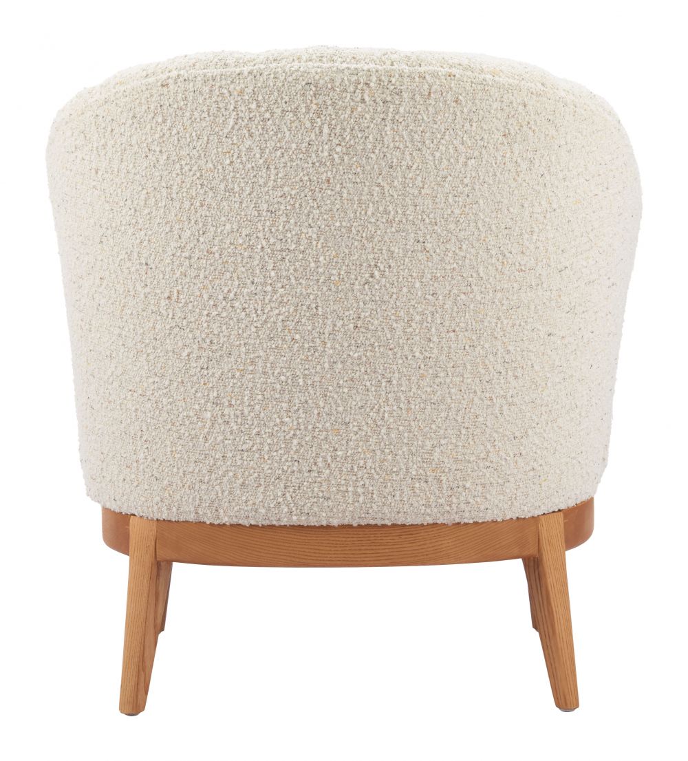Textured Fabric Accent Chair