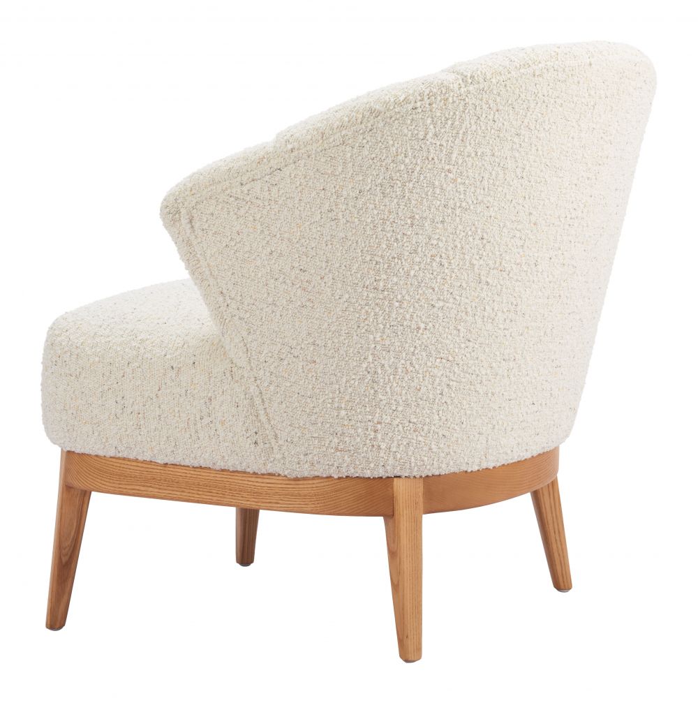 Textured Fabric Accent Chair