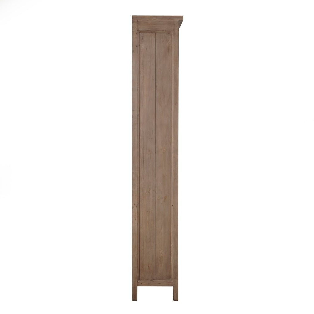 Five Shelves Wood Bookcase
